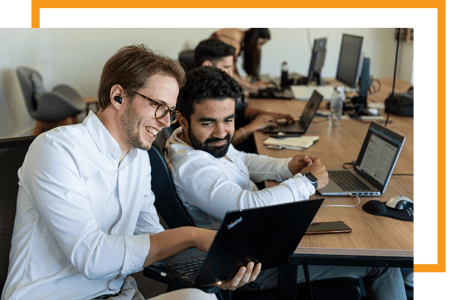 Alter Solutions consultants working together