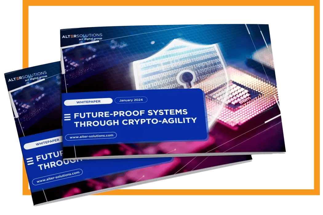 Cover of the whitepaper Future-proof systems through crypto-agility