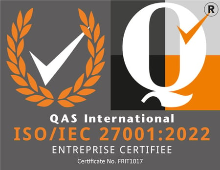 ISO 27001 certificate