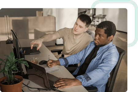 Risk Managers analysing existing contracts