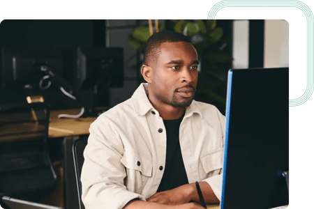act digital's Business Analyst carrying out functional tests