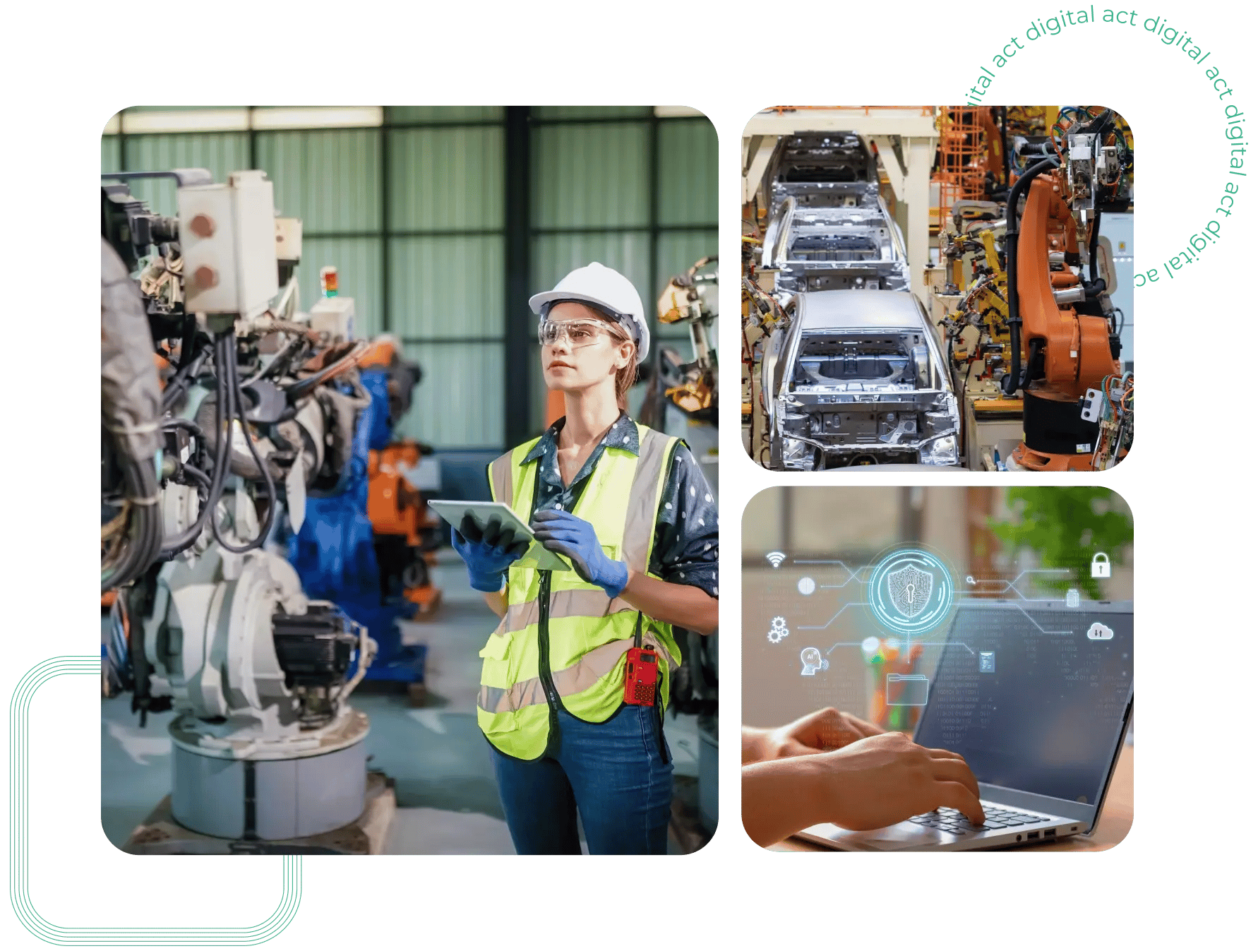 Industrial environment filled with OT equipment that needs to be secured