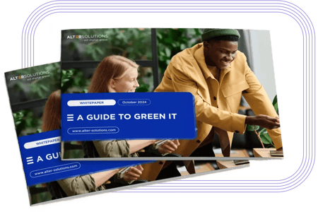 Cover of the whitepaper A Guide to Green IT