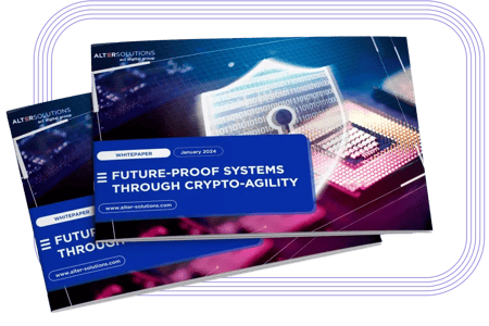 Cover of the whitepaper Future-proof systems through crypto-agility