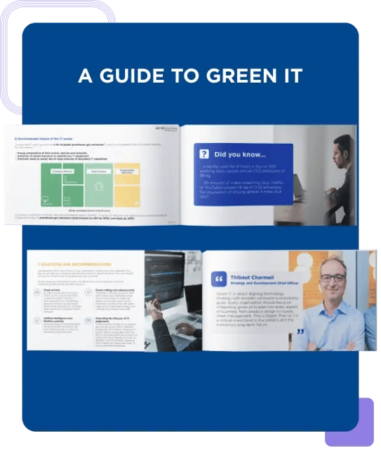 Our whitepaper about Green IT covers topics like the environmental impact of the IT sector